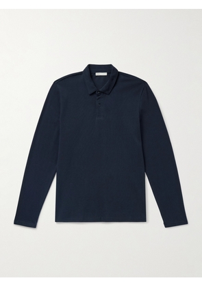 Onia - Cotton-Piqué Polo Shirt - Men - Blue - S