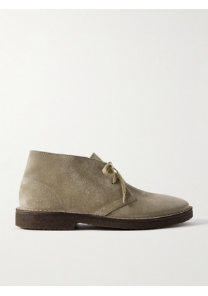 Drake's - Clifford Suede Desert Boots - Men - Green - UK 6