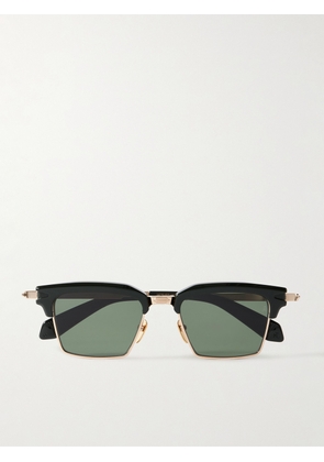 Jacques Marie Mage - Alin D-Frame Gold-Tone and Acetate Sunglasses - Men - Gold