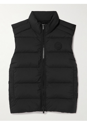 Canada Goose - Crofton Logo-Appliquéd Quilted Enduraluxe® Down Gilet - Men - Black - XS