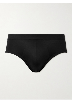 Zimmerli - Sea Island Cotton Briefs - Men - Black - S