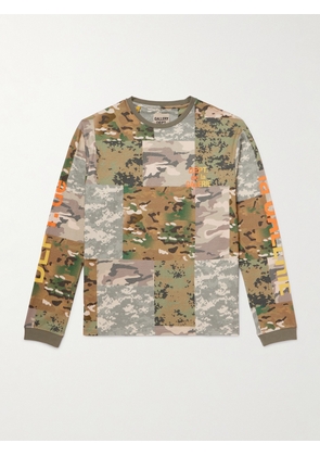 Gallery Dept. - Camouflage-Print Cotton-Jersey T-shirt - Men - Green - XS