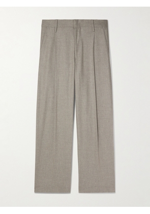 NN07 - Kay Straight-Leg Pleated Woven Trousers - Men - Neutrals - UK/US 29