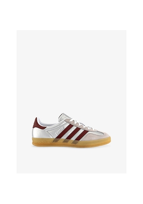 Womens Adidas Gazelle Indoor Leather and Suede Trainers