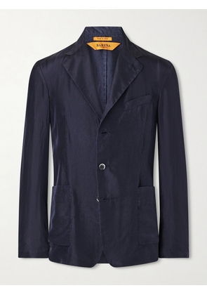 Barena - Rizzo Tentor Silk-Voile Blazer - Men - Blue - IT 46