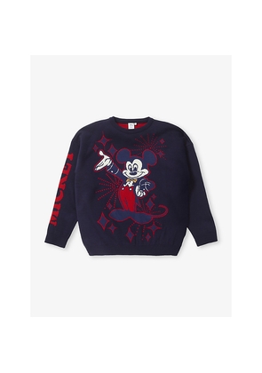 Womens The Disney Store At Selfridges Disney x Skinnydip Unisex Disneyland Mickey Intarsia Knitted Jumper