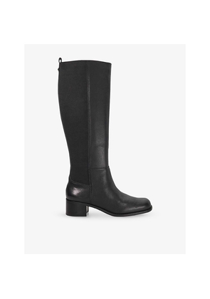 Womens Dune Turner Leather Knee-High Boots