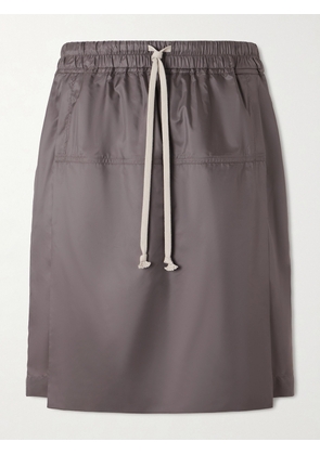 Rick Owens - Moncler Straight-Leg Shell Drawstring Shorts - Men - Brown - XS