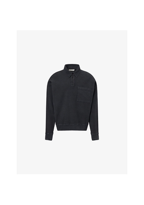 Mens Citizens Of Humanity Rugby Long-Sleeve Cotton-Jersey Polo Top