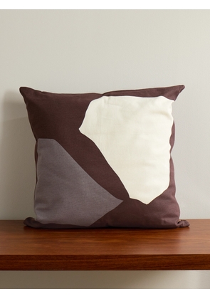 The Conran Shop - Charlie Sheppard Printed Cotton-Canvas Cushion - Men - Brown