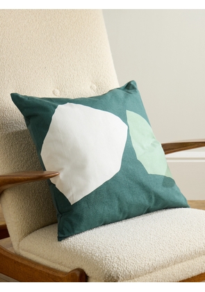 The Conran Shop - Charlie Sheppard Printed Cotton-Canvas Cushion - Men - Green