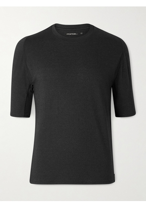 Portal - Drift Merino Wool-Blend Jersey T-Shirt - Men - Black - XS