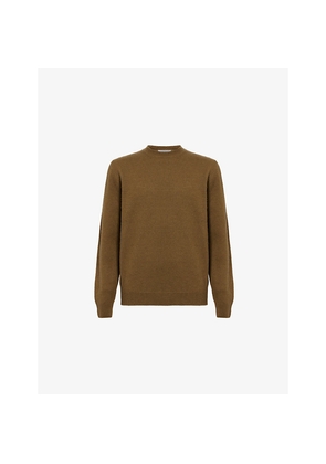 Mens Corneliani Crewneck Silk and Cashmere Jumper