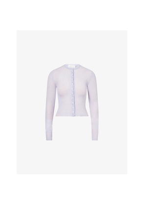 Womens Citizens Of Humanity Tabitha Slim-Fit Wool-Cashmere Cardigan