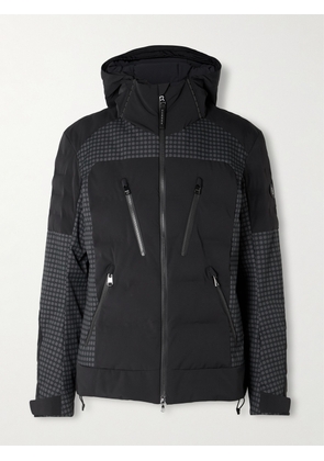 BOGNER - Fionn2-T Panelled Quilted Hooded Ski Jacket - Men - Black - IT 46