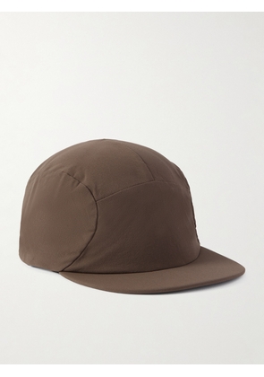 Portal - Radius Logo-Print Recycled-Shell Cap - Men - Brown