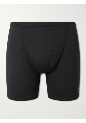 Portal - Drift Straight-Leg Merino Wool-Blend Boxer Briefs - Men - Black - XS