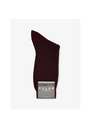 Mens Falke Shadow Cotton-Blend Crew Socks