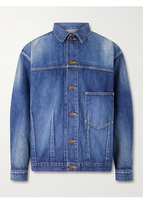 Needles - Darts Bottom Denim Jacket - Men - Blue - S