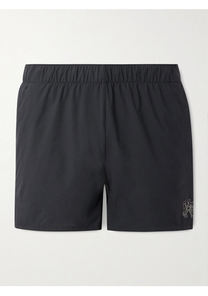 Portal - Marka Liner 5" Mesh-Trimmed Recycled-Shell Running Shorts - Men - Black - XS