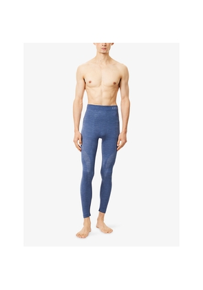 Mens Falke Ergonomic Sport System Long Wool-Tech Tights