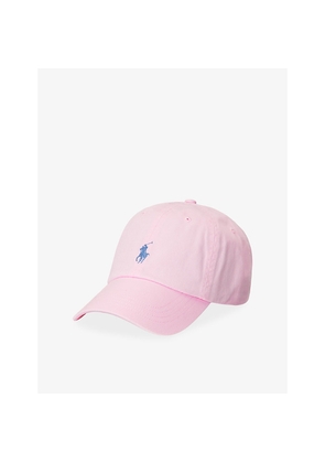 Womens Polo Ralph Lauren Logo-Embroidered Cotton Baseball Cap