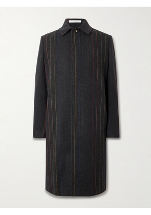 Gabriela Hearst - Blake Embroidered Cashmere and Wool-Blend Car Coat - Men - Gray - IT 48