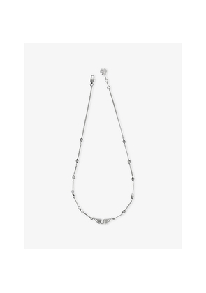 Zadig&Voltaire Rock Wing-Pendant Brass Chain Necklace