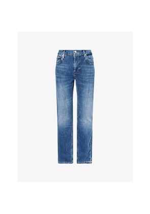 Mens Frame Modern Straight Slim-Fit Stretch-Denim Jeans