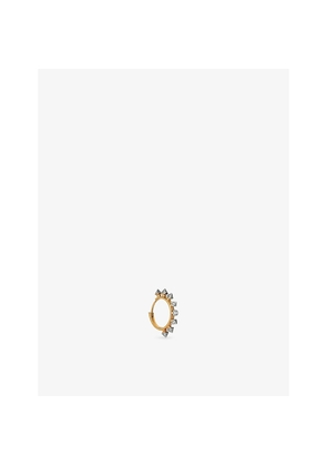 Kismet By Milka Shimmery Prism 0.12ct Diamond Hoop Earring