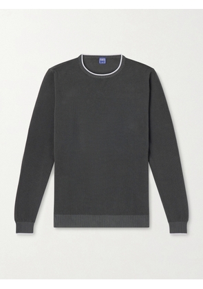 FEDELI - Cotton Sweater - Men - Gray - IT 46