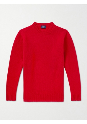 William Lockie - Virgin Wool Sweater - Men - Red - S