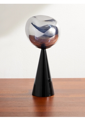 Tom Dixon - Melt Portable Silver and Black-Tone LED Lamp - Men - Black