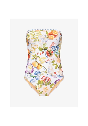 Womens Seafolly Riviera Coast Bandeau Swimsuit