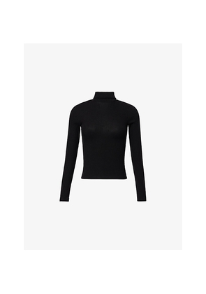 Womens Citizens Of Humanity Caradene Turtleneck Rib-Knit Top