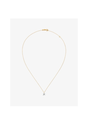 Womens Kismet By Milka Starstruck Mini Metal and 0.05ct Diamond Pendant Necklace