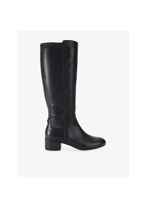 Womens Carvela Gaia Leather Knee-High Boots
