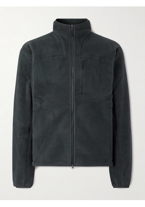 Portal - Loam Recycled Polartec® 200 Fleece Jacket - Men - Black - XS