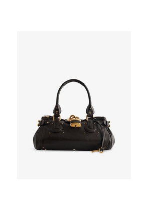 Womens Chloe Paddington Padlock Leather Shoulder Bag
