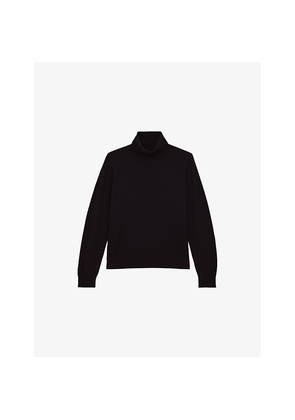 Womens Reiss Wendy Roll-Neck Wool Jumper