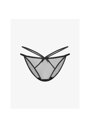 Womens Agent Provocateur Nicki Tanga Mesh Briefs