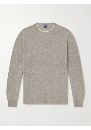 FEDELI - Argentina Persia Cashmere Sweater - Men - Gray - IT 46