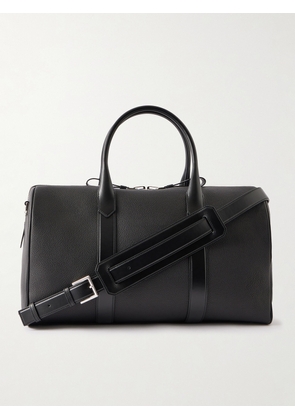 TOM FORD - Leather Weekend Bag - Men - Black
