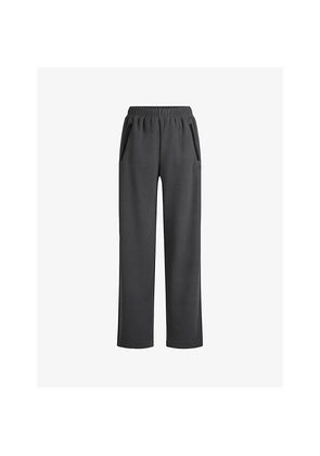 Womens Skims Fleece Lounge Straight-Leg Woven Jogging Bottoms