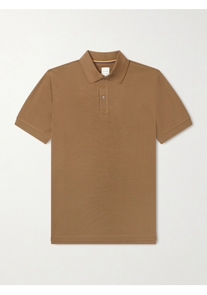 Paul Smith - Cotton-Piqué Polo Shirt - Men - Brown - S