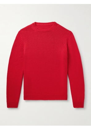 Anderson & Sheppard - Cashmere Sweater - Men - Red - S