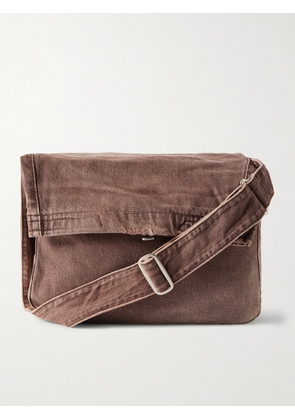 Our Legacy - Denim Messenger Bag - Men - Brown