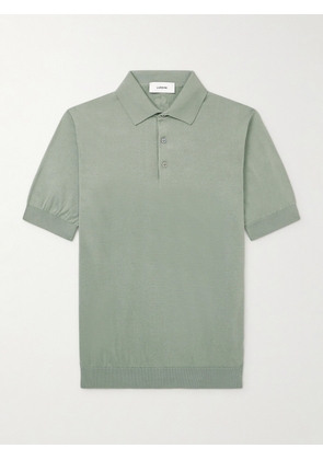 Lardini - Cotton Polo Shirt - Men - Green - S