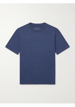 FEDELI - Organic Cotton-Jersey T-Shirt - Men - Blue - IT 46