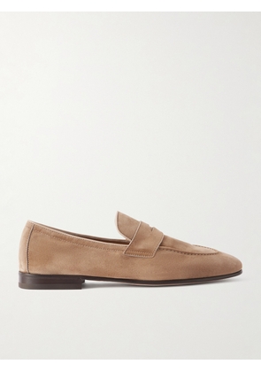 Brunello Cucinelli - Suede Loafers - Men - Neutrals - EU 40